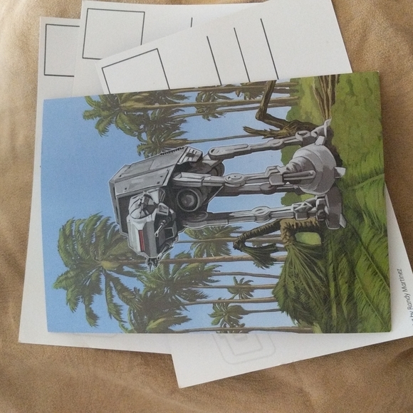 Set of 4 Celebration V 5 Postcards Star Wars Orlando Disney - Picture 2 of 5